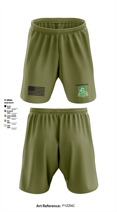 709th MP BN HHD 13627069 Athletic Shorts With Pockets - 2