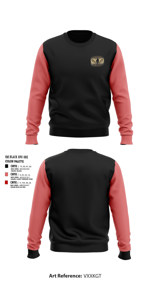 Crew Neck Sweatshirt, V Squad Bullies, , Teamtime, Team time, sublimation, custom sports apparel, team uniforms, spirit wear, spiritwear, sports uniforms, custom shirts, team store, custom team store, fundraiser sports, apparel fundraiser