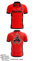 Springfield High School Wrestling 22768599 Short Sleeve Performance Polo - 2