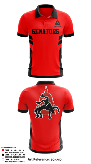 Short Sleeve Performance Polo, Springfield High School Wrestling, Wrestling, Teamtime, Team time, sublimation, custom sports apparel, team uniforms, spirit wear, spiritwear, sports uniforms, custom shirts, team store, custom team store, fundraiser sports, apparel fundraiser