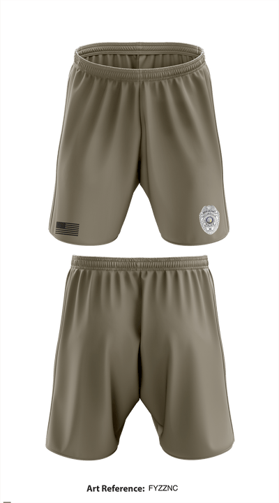 TAYLORSVILLE POLICE DEPARTMENT LT 27466887 Athletic Shorts With Pockets - 4