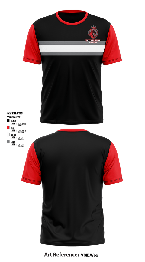 Short Sleeve Performance Shirt, Katy Christian Academy, Spirit Store, Teamtime, Team time, sublimation, custom sports apparel, team uniforms, spirit wear, spiritwear, sports uniforms, custom shirts, team store, custom team store, fundraiser sports, apparel fundraiser