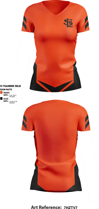 Women's Short Sleeve Vneck Shirt, Saint Louis Park High School Gymnastics, Spirit Store, Teamtime, Team time, sublimation, custom sports apparel, team uniforms, spirit wear, spiritwear, sports uniforms, custom shirts, team store, custom team store, fundraiser sports, apparel fundraiser