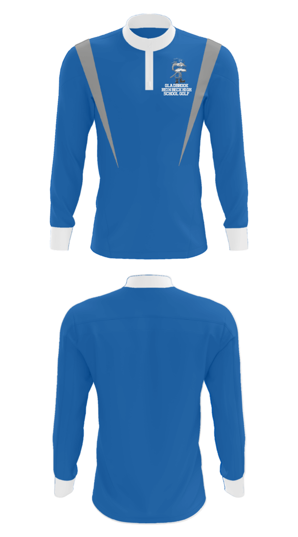 Quarter Zip Jacket, Gladbrook Reinbeck High School Golf, Golf, Teamtime, Team time, sublimation, custom sports apparel, team uniforms, spirit wear, spiritwear, sports uniforms, custom shirts, team store, custom team store, fundraiser sports, apparel fundraiser