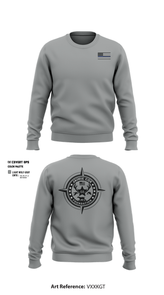 Crew Neck Sweatshirt, Jaimie Cox Foundation, , Teamtime, Team time, sublimation, custom sports apparel, team uniforms, spirit wear, spiritwear, sports uniforms, custom shirts, team store, custom team store, fundraiser sports, apparel fundraiser