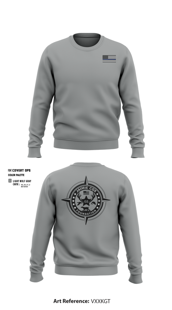 Crew Neck Sweatshirt, Jaimie Cox Foundation, , Teamtime, Team time, sublimation, custom sports apparel, team uniforms, spirit wear, spiritwear, sports uniforms, custom shirts, team store, custom team store, fundraiser sports, apparel fundraiser
