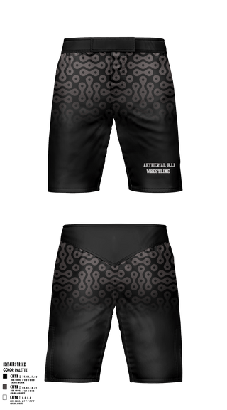 Fight Shorts, Aetherial BJJ, Wrestling, Teamtime, Team time, sublimation, custom sports apparel, team uniforms, spirit wear, spiritwear, sports uniforms, custom shirts, team store, custom team store, fundraiser sports, apparel fundraiser