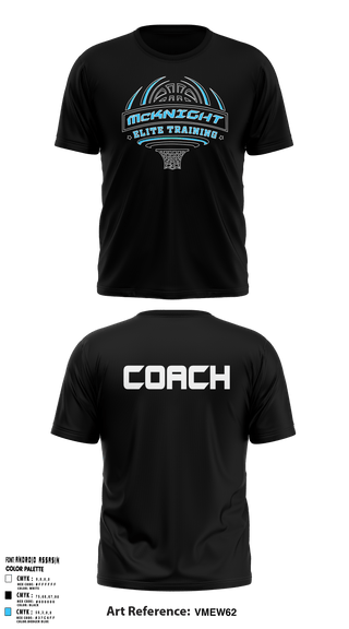 Short Sleeve Performance Shirt, McKnight Elite Training, Men's Basketball, Teamtime, Team time, sublimation, custom sports apparel, team uniforms, spirit wear, spiritwear, sports uniforms, custom shirts, team store, custom team store, fundraiser sports, apparel fundraiser