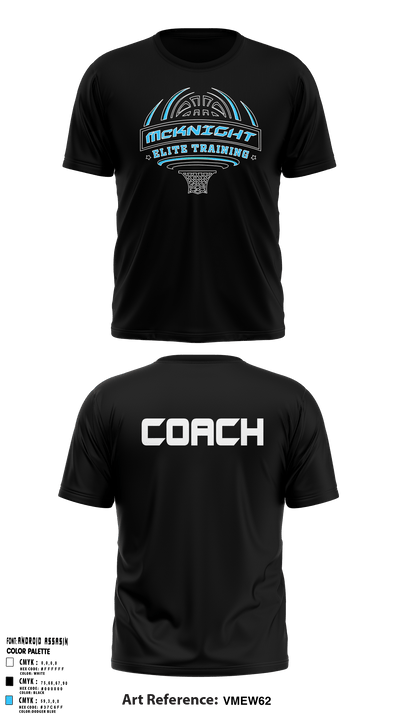 McKnight Elite Training 77825120 Short Sleeve Performance Shirt - 1