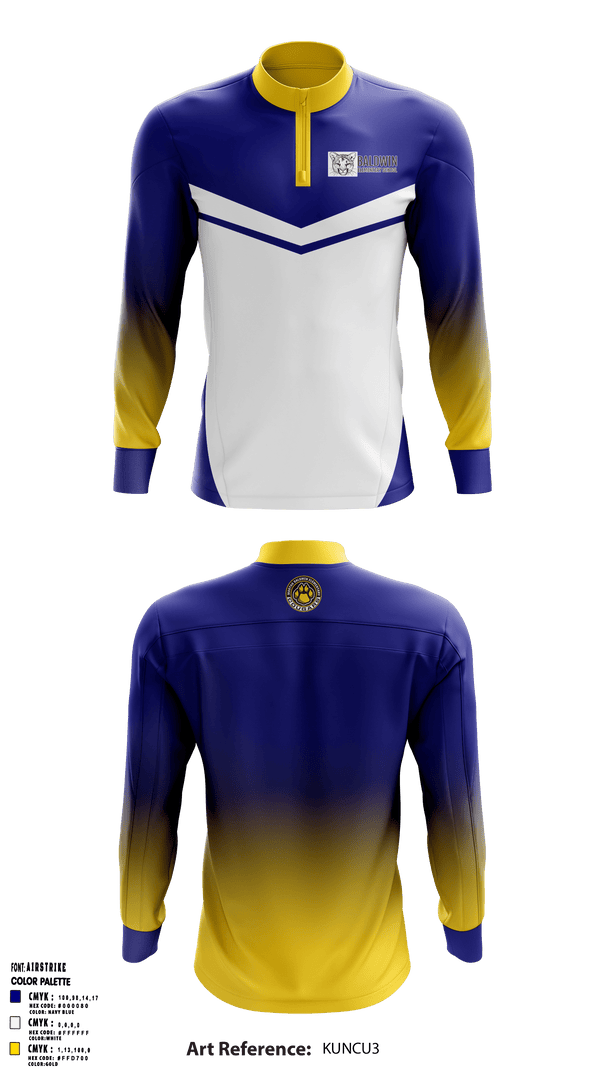 Quarter Zip Jacket, Martha Baldwin Elementary School, Spirit Store, Teamtime, Team time, sublimation, custom sports apparel, team uniforms, spirit wear, spiritwear, sports uniforms, custom shirts, team store, custom team store, fundraiser sports, apparel fundraiser
