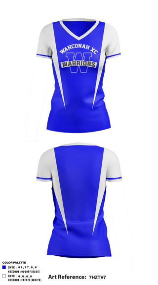 Women's Short Sleeve Vneck Shirt, Wahconah Regional High School Cross Country, Cross Country, Teamtime, Team time, sublimation, custom sports apparel, team uniforms, spirit wear, spiritwear, sports uniforms, custom shirts, team store, custom team store, fundraiser sports, apparel fundraiser