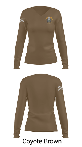 Women's Long Sleeve Vneck Shirt, , Marines, Teamtime, Team time, sublimation, custom sports apparel, team uniforms, spirit wear, spiritwear, sports uniforms, custom shirts, team store, custom team store, fundraiser sports, apparel fundraiser