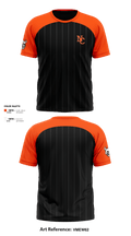 North Canton Hoover Vikings 38397364 Short Sleeve Performance Shirt - 3