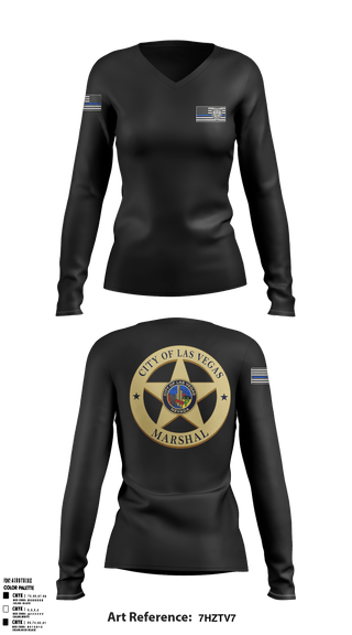 Women's Long Sleeve Vneck Shirt, SDRPA, Police, Teamtime, Team time, sublimation, custom sports apparel, team uniforms, spirit wear, spiritwear, sports uniforms, custom shirts, team store, custom team store, fundraiser sports, apparel fundraiser