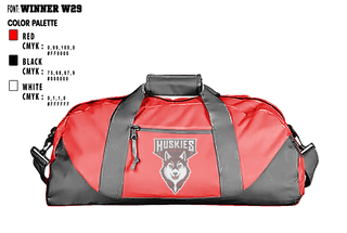 Duffle Bag, Othello High School Volleyball, Women's Volleyball, Teamtime, Team time, sublimation, custom sports apparel, team uniforms, spirit wear, spiritwear, sports uniforms, custom shirts, team store, custom team store, fundraiser sports, apparel fundraiser
