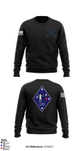 BLT 2d Battalion, 1st Marines, Weapons Co, CAAT Blue 79953351 Crew Neck Sweatshirt - 6