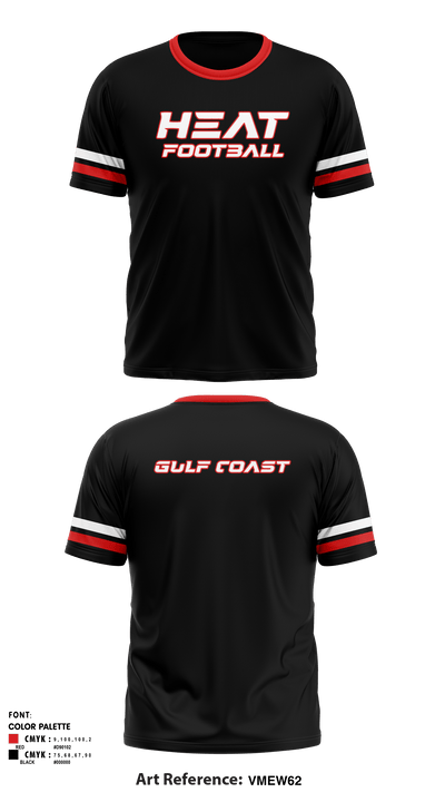 Gulf Coast Heat Flag Football 63004106 Short Sleeve Performance Shirt - 3 (1)