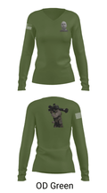 B-Troop 1/11 ACR 72501441 Women's Long Sleeve V-neck Shirt - 31