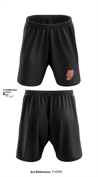 Athletic Shorts With Pockets, Floyd Henson Junior High School, Spirit Store, Teamtime, Team time, sublimation, custom sports apparel, team uniforms, spirit wear, spiritwear, sports uniforms, custom shirts, team store, custom team store, fundraiser sports, apparel fundraiser