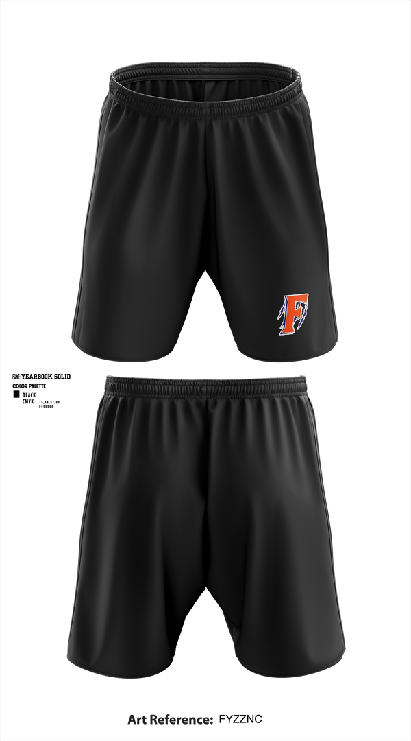 Athletic Shorts With Pockets, Floyd Henson Junior High School, Spirit Store, Teamtime, Team time, sublimation, custom sports apparel, team uniforms, spirit wear, spiritwear, sports uniforms, custom shirts, team store, custom team store, fundraiser sports, apparel fundraiser