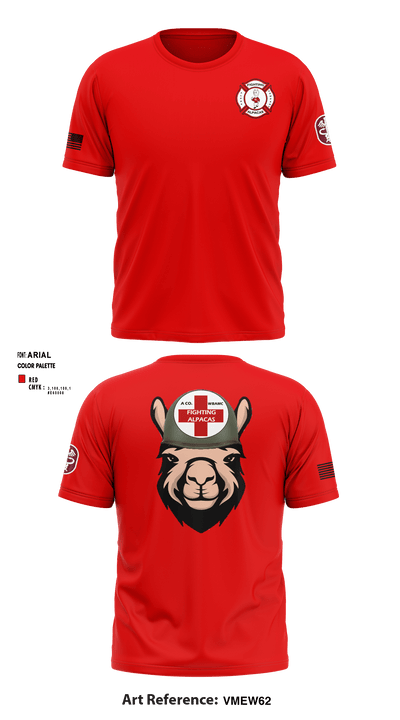 Alpha Company, WBAMC 94187438 Short Sleeve Performance Shirt - 11
