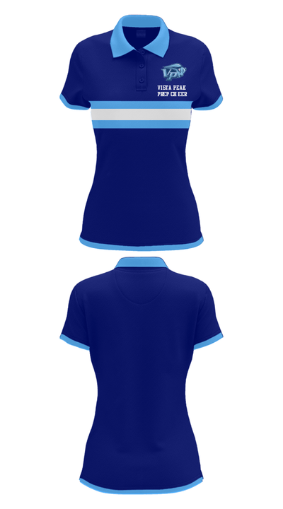 Vista Peak Prep Cheer 57754255 Short Sleeve Performance Polo - 29