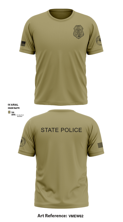 District 13 TF 92193766 Short Sleeve Performance Shirt - 9