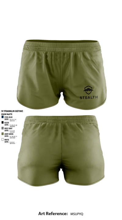 Stealth customs 84323734 Women's Shorts - 5