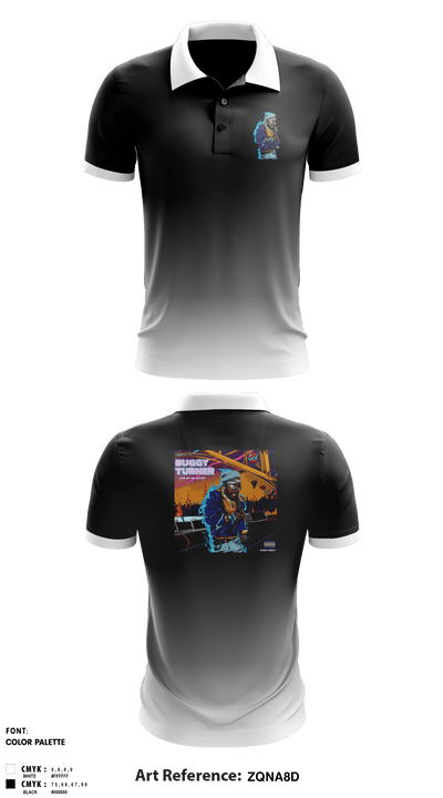 Cuddy Beezy 18901085 Short Sleeve Performance Polo - 1