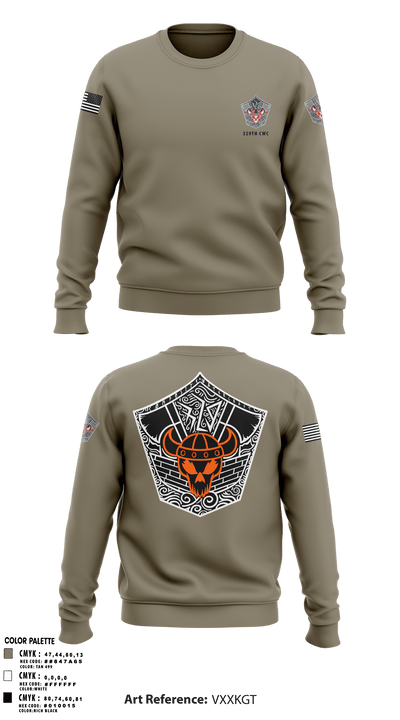329TH CWC 25491808 Crew Neck Sweatshirt - 1