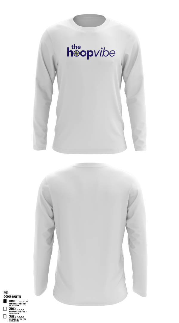Long Sleeve Performance Shirt, The Hoop Vibe, Men's Basketball, Teamtime, Team time, sublimation, custom sports apparel, team uniforms, spirit wear, spiritwear, sports uniforms, custom shirts, team store, custom team store, fundraiser sports, apparel fundraiser