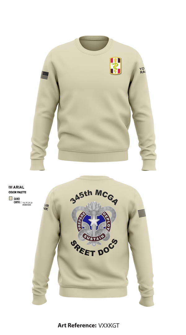 Crew Neck Sweatshirt, , Army, Teamtime, Team time, sublimation, custom sports apparel, team uniforms, spirit wear, spiritwear, sports uniforms, custom shirts, team store, custom team store, fundraiser sports, apparel fundraiser