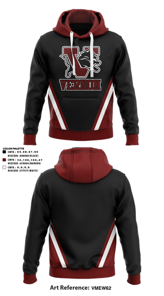 Hoodie, Vernon Middle School, Spirit Store, Teamtime, Team time, sublimation, custom sports apparel, team uniforms, spirit wear, spiritwear, sports uniforms, custom shirts, team store, custom team store, fundraiser sports, apparel fundraiser