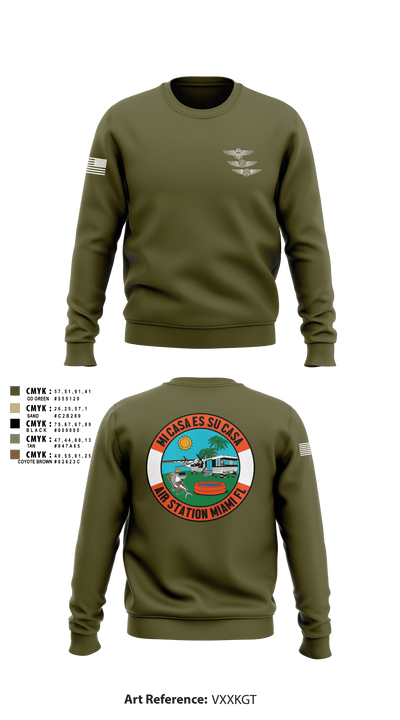 Air station Miami 80426238 Crew Neck Sweatshirt - 2