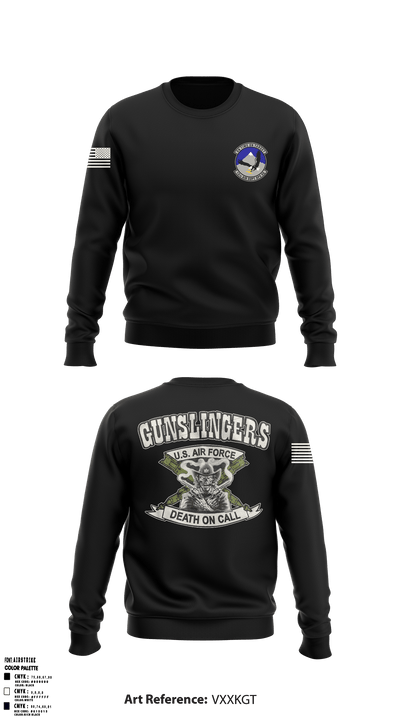 13th Air Support Operations Squadron 89640163 Crew Neck Sweatshirt - 1