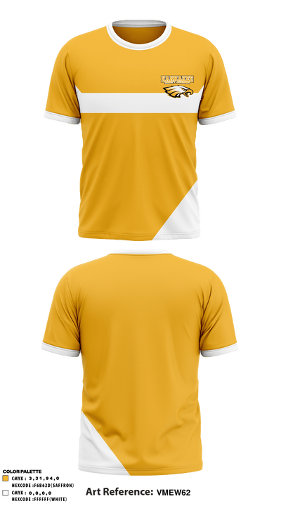 Kankakee Trinity Academy Junior High School 42888581 Short Sleeve Performance Shirt - 1