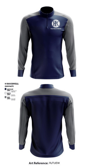 Quarter Zip Jacket, Kent Island Youth Softball, Spirit Store, Teamtime, Team time, sublimation, custom sports apparel, team uniforms, spirit wear, spiritwear, sports uniforms, custom shirts, team store, custom team store, fundraiser sports, apparel fundraiser