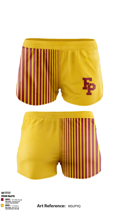 Forest Park Middle School Volleyball 74374631 Ranger Panties - 2