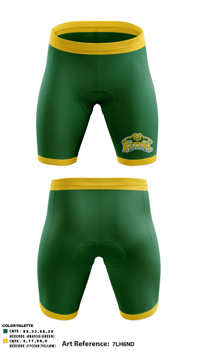 Bethel High School 30523815 Men's Compression Shorts - 39
