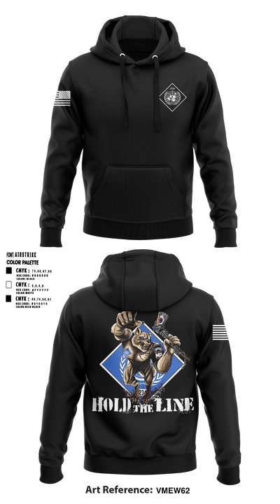 United Nations Command Security Battalion 98091835 Hoodie - 49