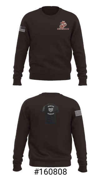 Crew Neck Sweatshirt, , Marines, Teamtime, Team time, sublimation, custom sports apparel, team uniforms, spirit wear, spiritwear, sports uniforms, custom shirts, team store, custom team store, fundraiser sports, apparel fundraiser