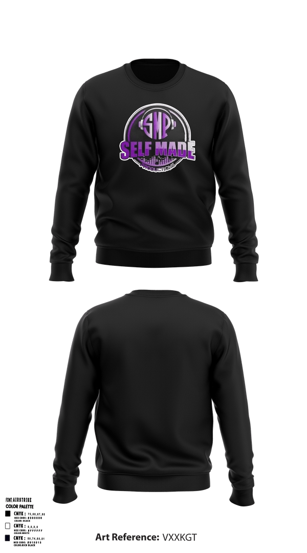 Crew Neck Sweatshirt, SMP Self Made ProductionsSMP Self Made Productions, , Teamtime, Team time, sublimation, custom sports apparel, team uniforms, spirit wear, spiritwear, sports uniforms, custom shirts, team store, custom team store, fundraiser sports, apparel fundraiser