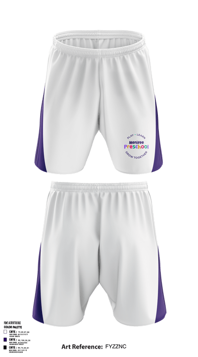 Menifee Preschool 74289541 Athletic Shorts With Pockets - 1