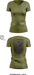 FWC SW SOG 50539560 Women's Short Sleeve V-neck Shirt - 2