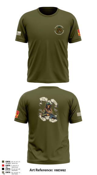 Long Sleeve Performance Shirt, Bravo Battery, 4th Battalion, 3rd Air Defense Artillery Regiment, Army, Teamtime, Team time, sublimation, custom sports apparel, team uniforms, spirit wear, spiritwear, sports uniforms, custom shirts, team store, custom team store, fundraiser sports, apparel fundraiser