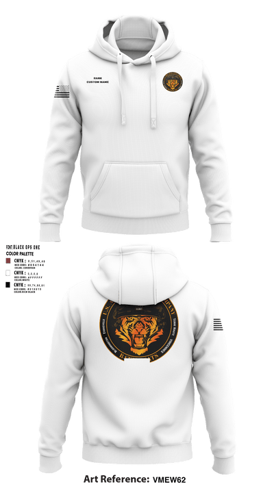 Evansville Army Recruiting Company 86447951 Hoodie - 10