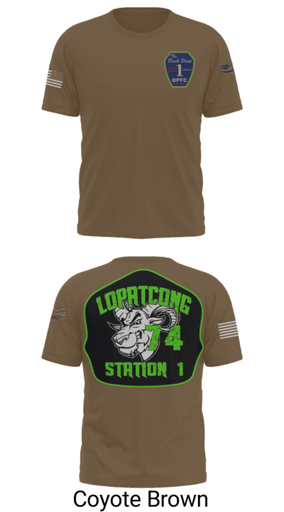 Delaware Park Chemical Engine Co. #1 31356015 Short Sleeve Performance Shirt - 32