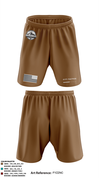 505th EN BN 61508581 Athletic Shorts With Pockets - 1