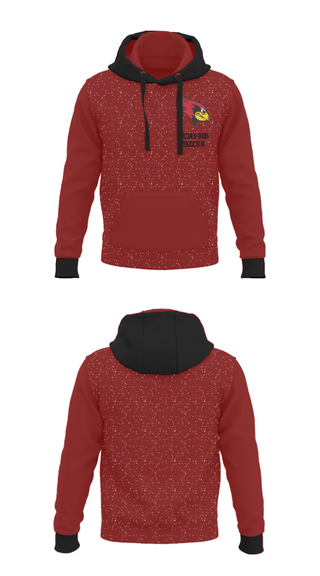 Hoodie, Redbirds Soccer, Men's Soccer, Teamtime, Team time, sublimation, custom sports apparel, team uniforms, spirit wear, spiritwear, sports uniforms, custom shirts, team store, custom team store, fundraiser sports, apparel fundraiser