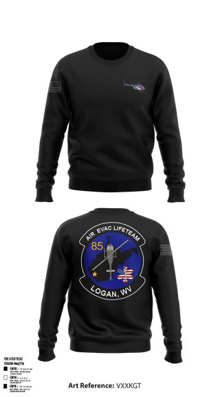 Crew Neck Sweatshirt, Air Evac Lifeteam, , Teamtime, Team time, sublimation, custom sports apparel, team uniforms, spirit wear, spiritwear, sports uniforms, custom shirts, team store, custom team store, fundraiser sports, apparel fundraiser